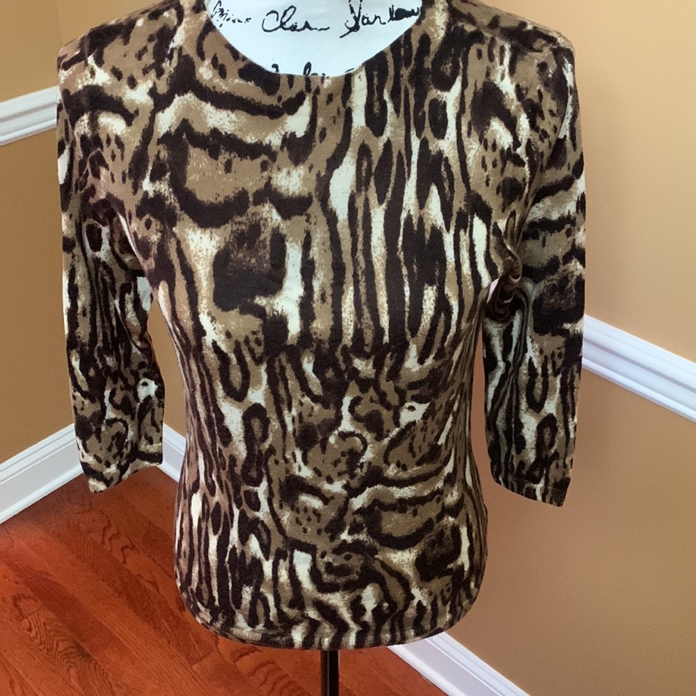 Talbots Size Small. Super Soft 100% - image 1